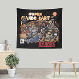 Bounty Hunter Kart - Wall Tapestry