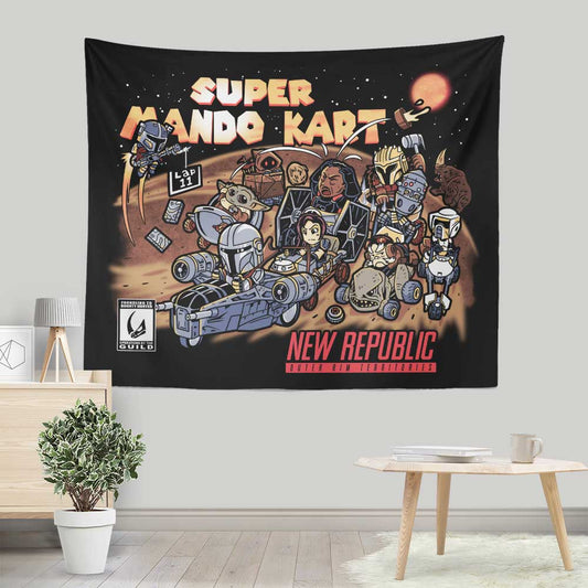 Bounty Hunter Kart - Wall Tapestry