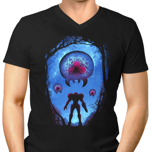 Bounty Hunter Landscape - Men's V-Neck
