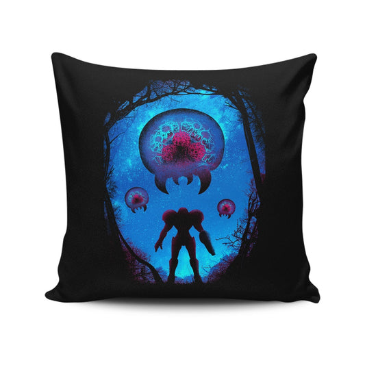 Bounty Hunter Landscape - Throw Pillow
