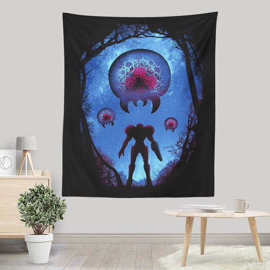 Bounty Hunter Landscape - Wall Tapestry