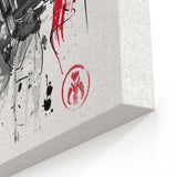 Bounty Hunter Sumi-e - Canvas Print