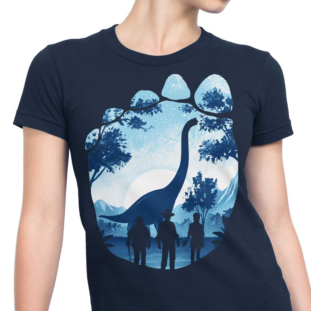 Brachiosaurus Footprint - Women's Apparel