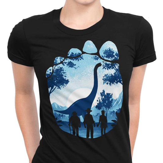 Brachiosaurus Footprint - Women's Apparel