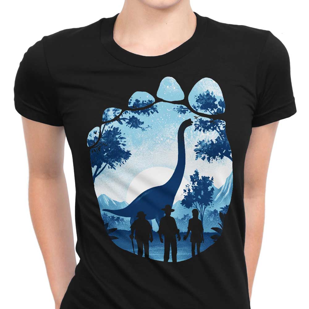 Brachiosaurus Footprint - Women's Apparel