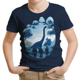 Brachiosaurus Footprint - Youth Apparel