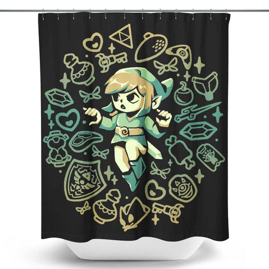 Brave Boy - Shower Curtain