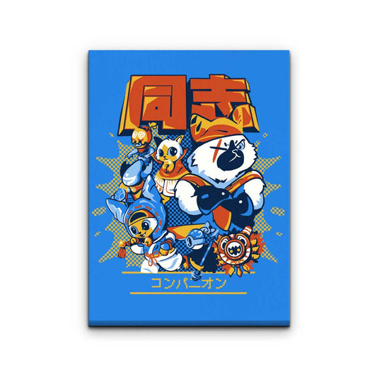 Brave Companions - Canvas Print