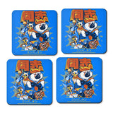 Brave Companions - Coasters