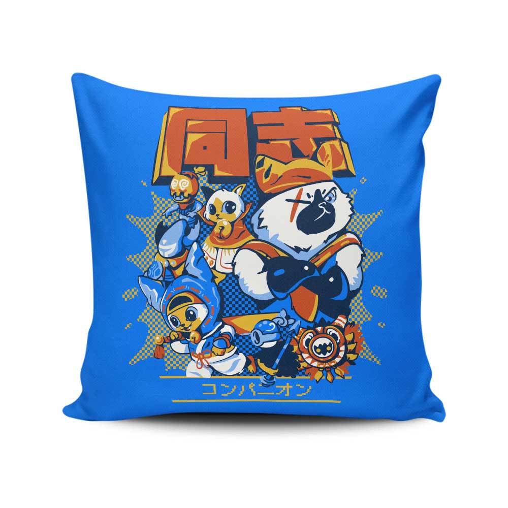 Brave Companions - Throw Pillow