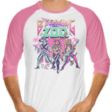 Breaking the Zoo - 3/4 Sleeve Raglan T-Shirt