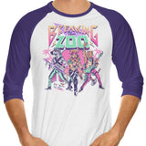 Breaking the Zoo - 3/4 Sleeve Raglan T-Shirt