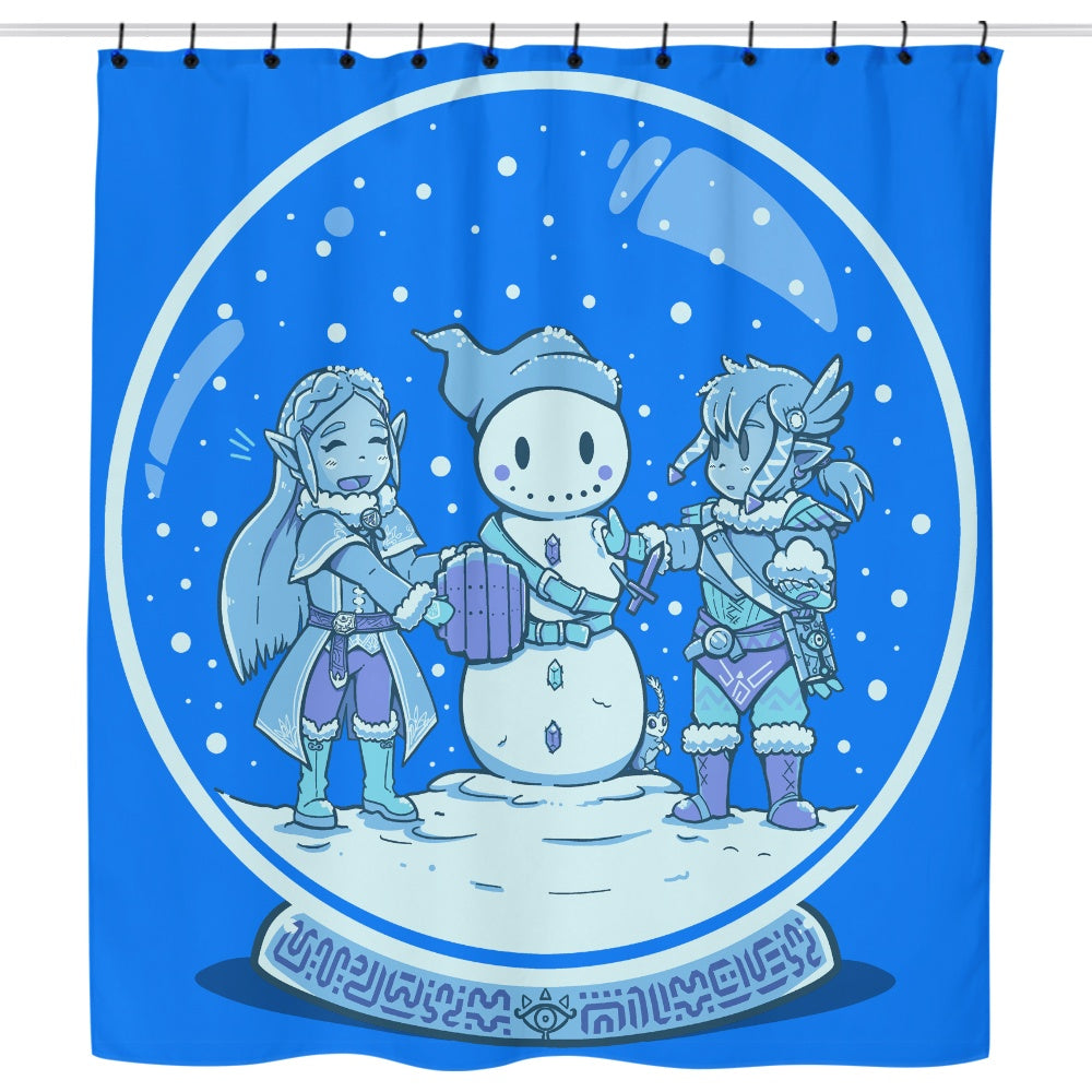 Breath of the Snow - Shower Curtain