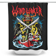 Bring the Wind - Shower Curtain