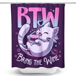Bring the Wine - Shower Curtain