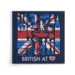British at Heart - Canvas Print