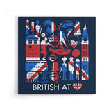 British at Heart - Canvas Print