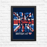 British at Heart - Posters & Prints