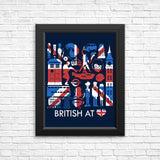 British at Heart - Posters & Prints