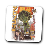 Broccozilla - Coasters