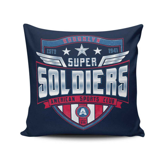 Brooklyn Super Soldiers - Throw Pillow