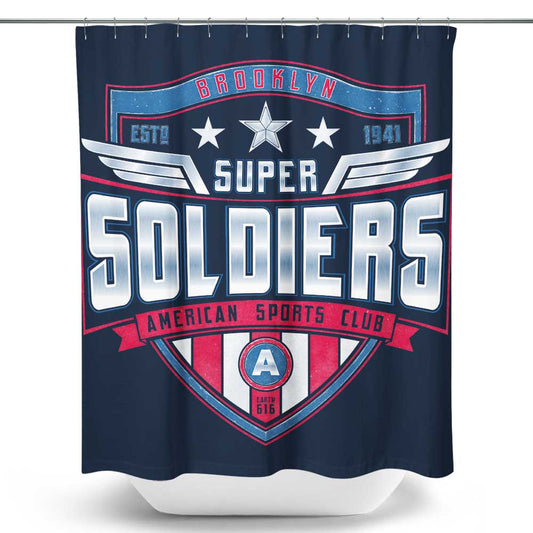 Brooklyn Super Soldiers - Shower Curtain