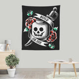 Build or Die - Wall Tapestry