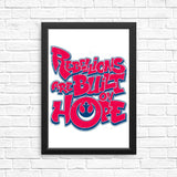 Built on Hope - Posters & Prints