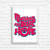 Built on Hope - Posters & Prints