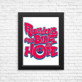 Built on Hope - Posters & Prints