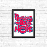 Built on Hope - Posters & Prints
