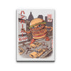 Burgerzilla - Canvas Print