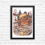 Burgerzilla - Posters & Prints