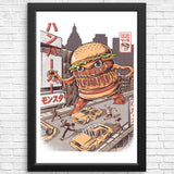 Burgerzilla - Posters & Prints