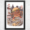 Burgerzilla - Posters & Prints