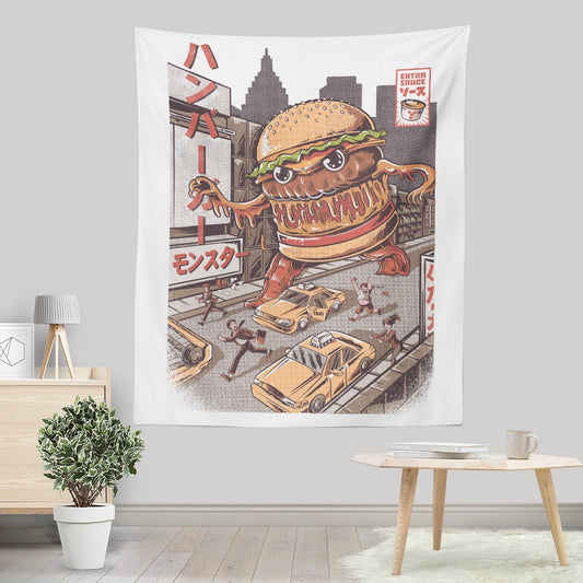 Burgerzilla - Wall Tapestry
