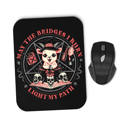 Burn Bridges - Mousepad