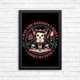 Burn Bridges - Posters & Prints