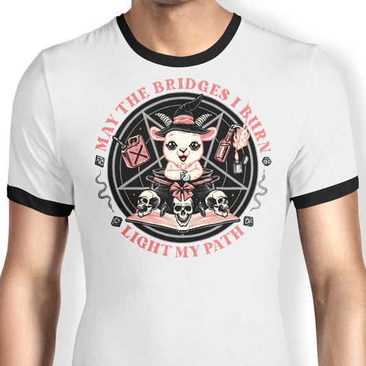 Burn Bridges - Ringer T-Shirt