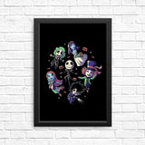 Burton's Halloween - Posters & Prints