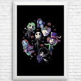 Burton's Halloween - Posters & Prints