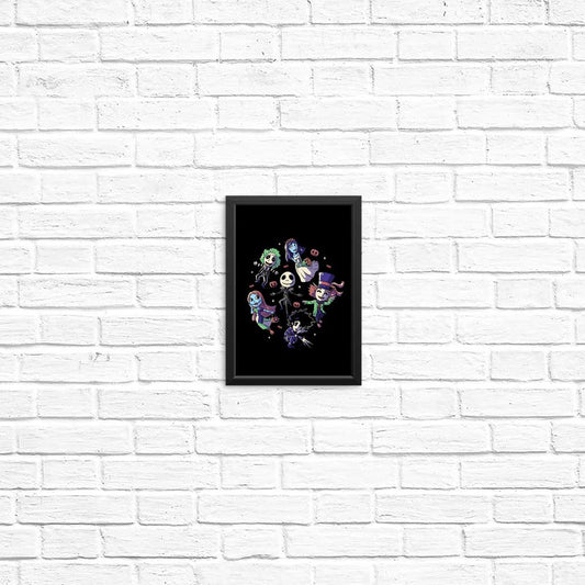 Burton's Halloween - Posters & Prints