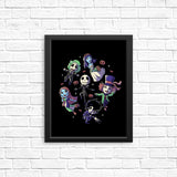 Burton's Halloween - Posters & Prints