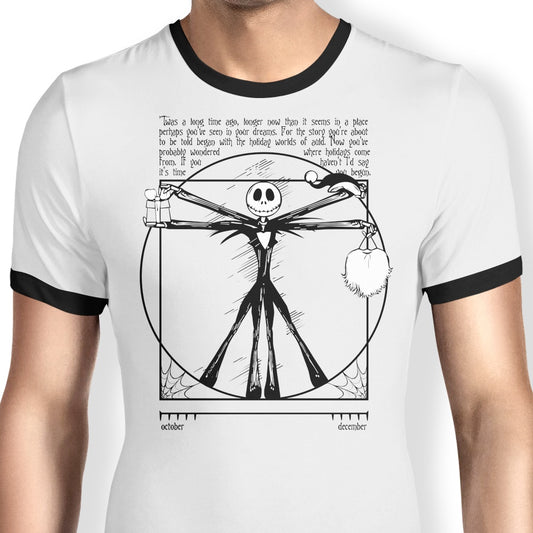 Burtruvian Man - Ringer T-Shirt