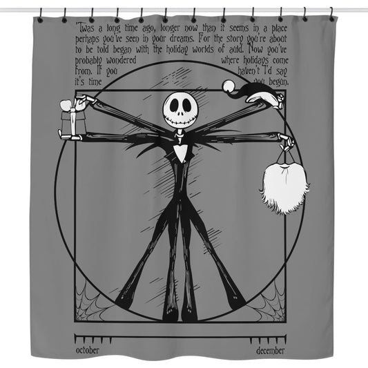 Burtruvian Man - Shower Curtain