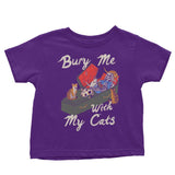 Bury Me With My Cats - Youth Apparel
