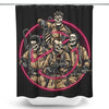 Busted Ghouls - Shower Curtain