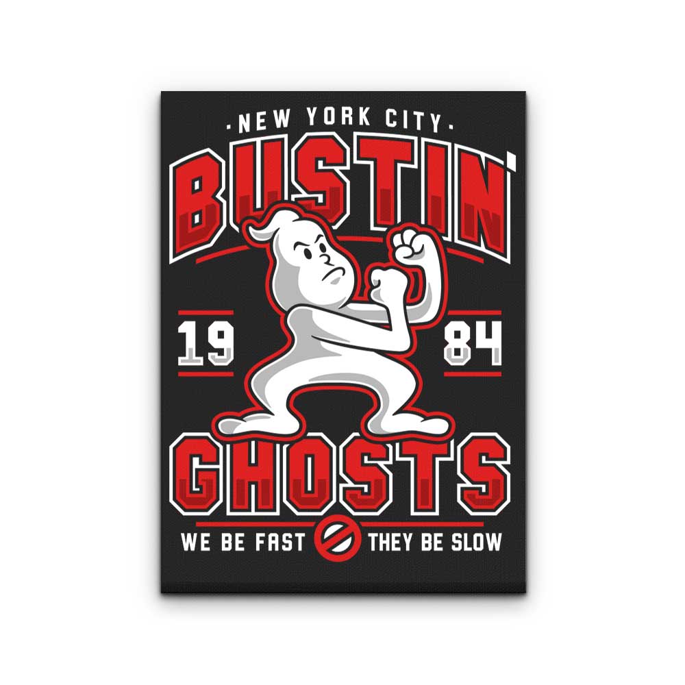 Bustin' Ghosts - Canvas Print