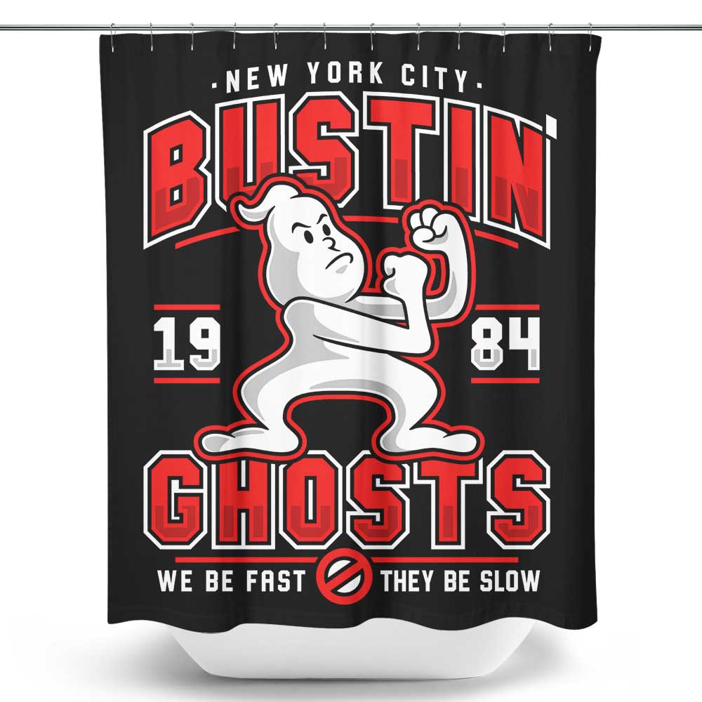 Bustin' Ghosts - Shower Curtain