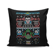 Bustin X-Mas Sweater - Throw Pillow